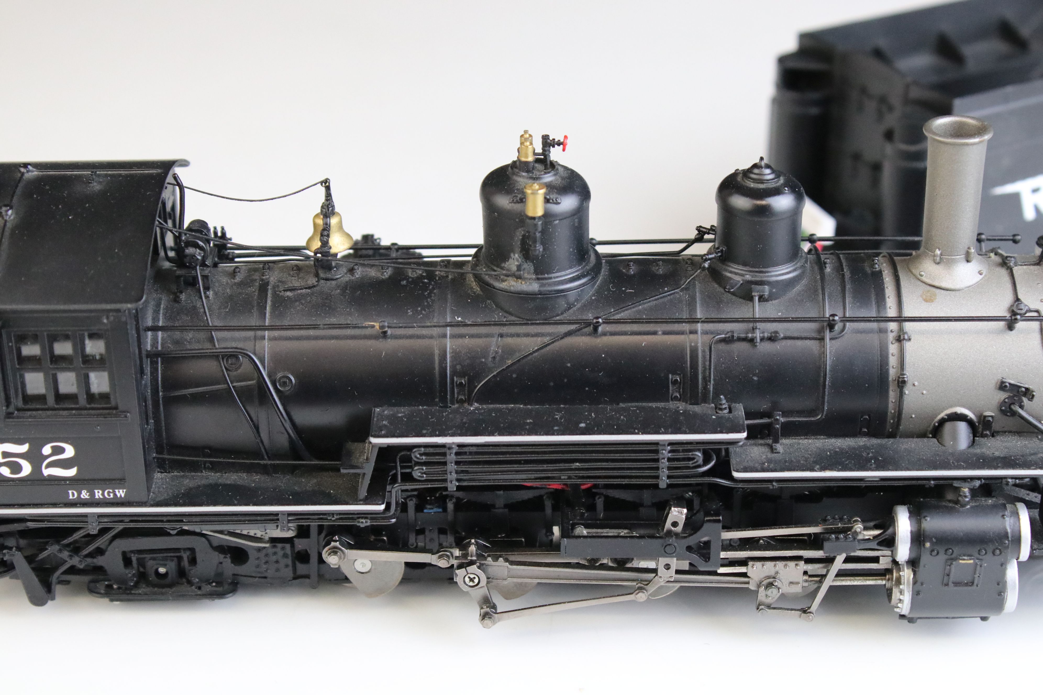 Boxed Mountain Model Imports (Korea) ON3Scale K-27 2-8-2 Factory Painted Road #452 D & RGW - Image 13 of 28