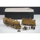 Boxed Hallmark Models INC HO gauge ICRR 2-8-0 brass locomotive & tender, made in Korea by DongJin,