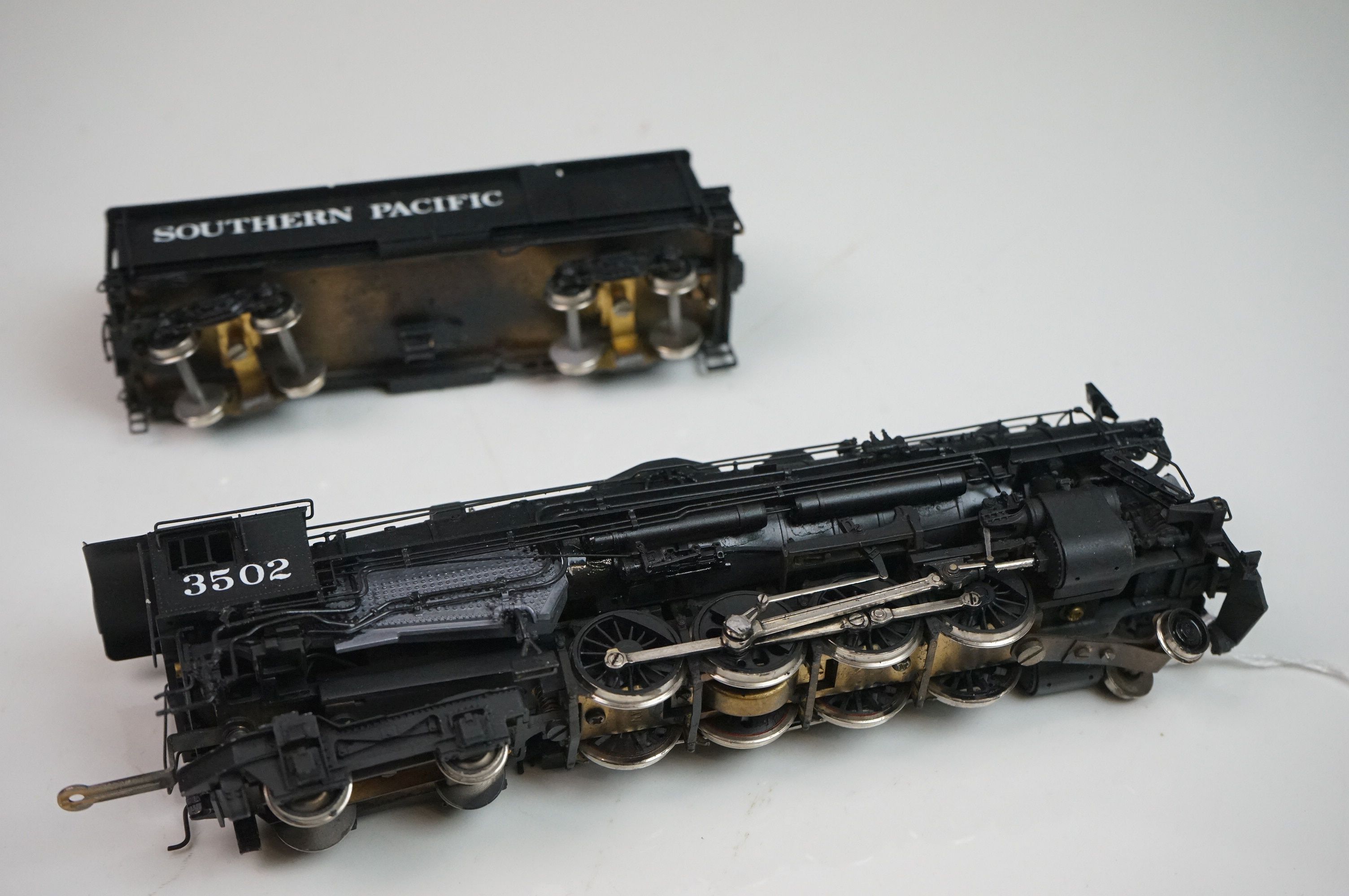 Boxed Westside Model Company HO gauge Southern Pacific 2-8-4 Class B-1 Mighty Canon Motor Drive 3502 - Image 9 of 13