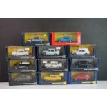 11 Boxed / cased Protettok diecast models, various series