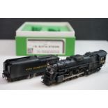 Boxed Overland Models Inc HO gauge OMI-1449 Nickel Plate Road S-2 2-8-4 Pere Marquette 1226 brass