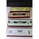 Four boxed Britains Special Collectors Edition metal figure sets to include 8804 Somersetshire Light