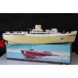 Boxed V Models Vosper RAF Electric Crash Tender, appears gd and complete, plus a Triang Orcades