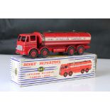 Boxed Dinky Supertoys 943 Leyland Octopus Tanker ESSO diecast model, gd with some paint loss,