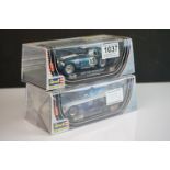 Two cased /boxed Revell slot cars to include 08372 March 83G Kreepy Krauly #00 and 08352 Shelby