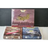 Three boxed Corgi The Aviation Archive diecast models to include 47302 1:144 Avro Lancaster RAF