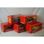 Five boxed Tonka Polistil diecast models to include 2 x Alfetta 1750, Morgan Berlinetta and Morgan