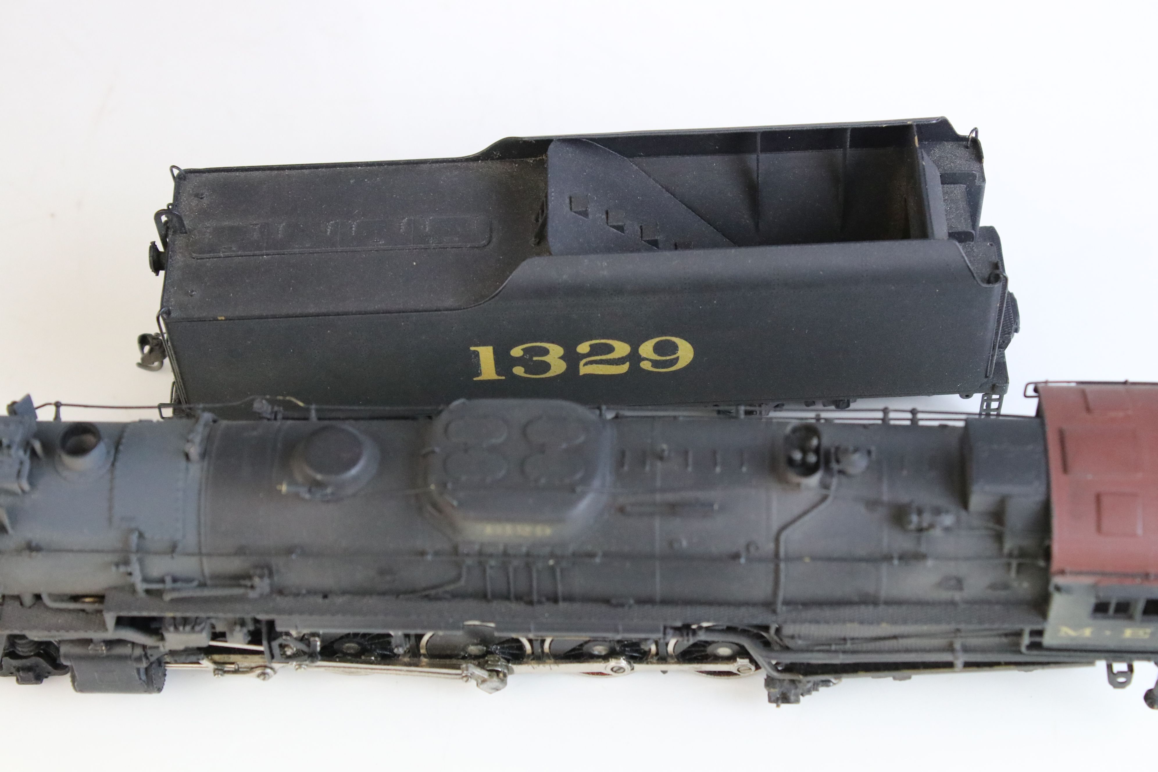 Boxed Daiyoung Models Co HO gauge ST275 Chesapeake & Ohio Railway Class T-1 2-10-4 '1329'brass - Image 13 of 17