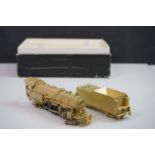 Boxed Nickel Plate Products HO gauge Reading Class M 2-8-2 #1700 #1756 brass locomotive & tender,