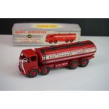 Boxed Dinky Supertoys 943 Leyland Octopus Tanker ESSO diecast model in good condition with minor