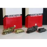Two boxed Westside Model Company HO gauge Maryland & Pennsylvania brass locomotive & tenders made by