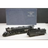 Boxed United Scale Models HO gauge D&RGW L-131 2-8-8-2 brass locomotive & tender exclusively for