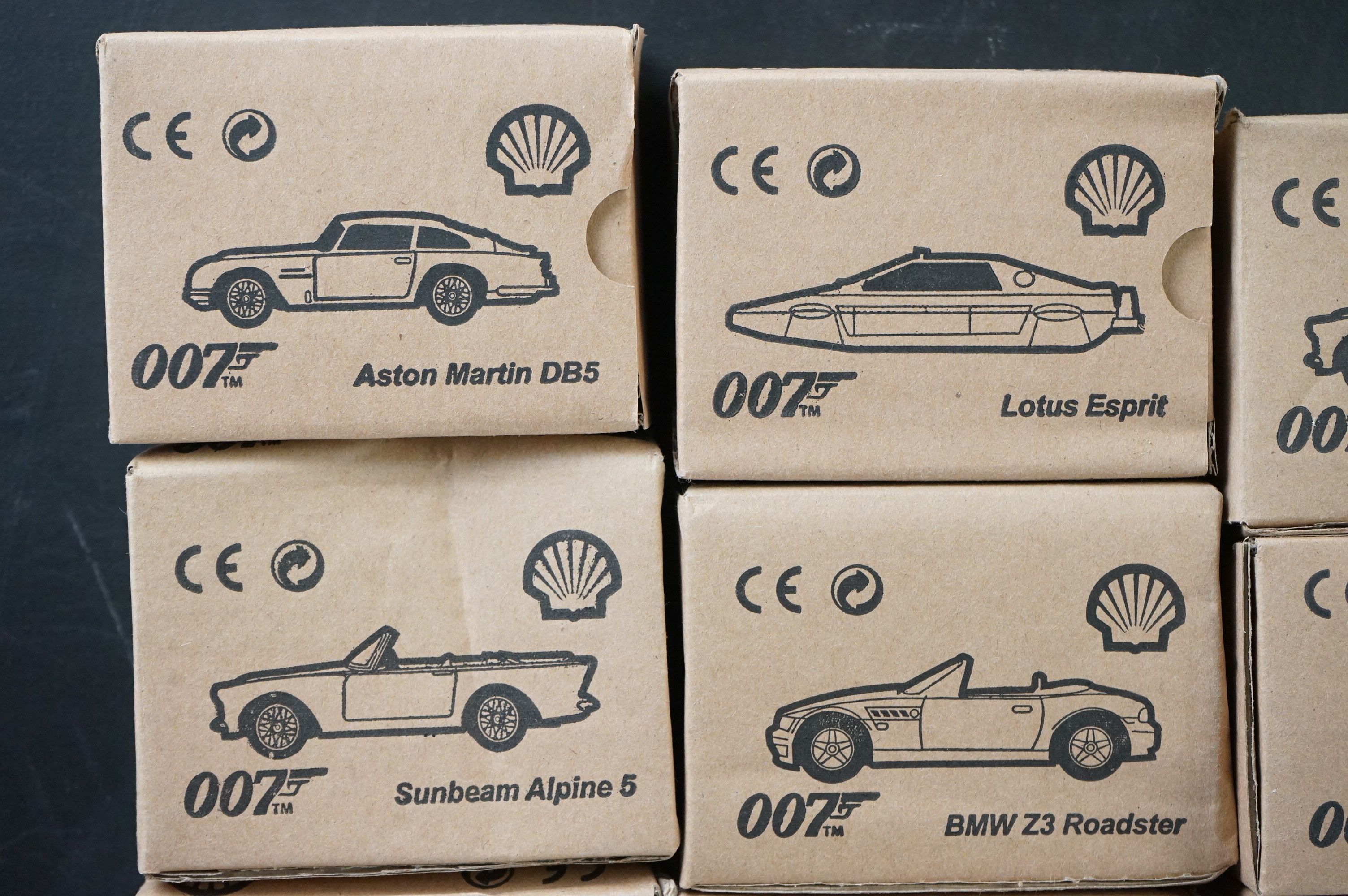 20 x Boxed and carded Mattel Hotwheels Shell diecast models to include 8 x Sunbeam Alpine 5, 5 x BMW - Image 2 of 10