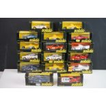 16 Boxed / cased solido diecast models in black boxes, all diecast excellent, gd boxes