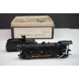 Boxed Hallmark Models INC HO gauge SLSF 2-8-2 brass locomotive & tender by Dong Jin (Korea),