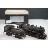 Boxed Northwest Short Line HO gauge D&IR 2-8-2 (309) brass locomotive & tender, made in Japan, model