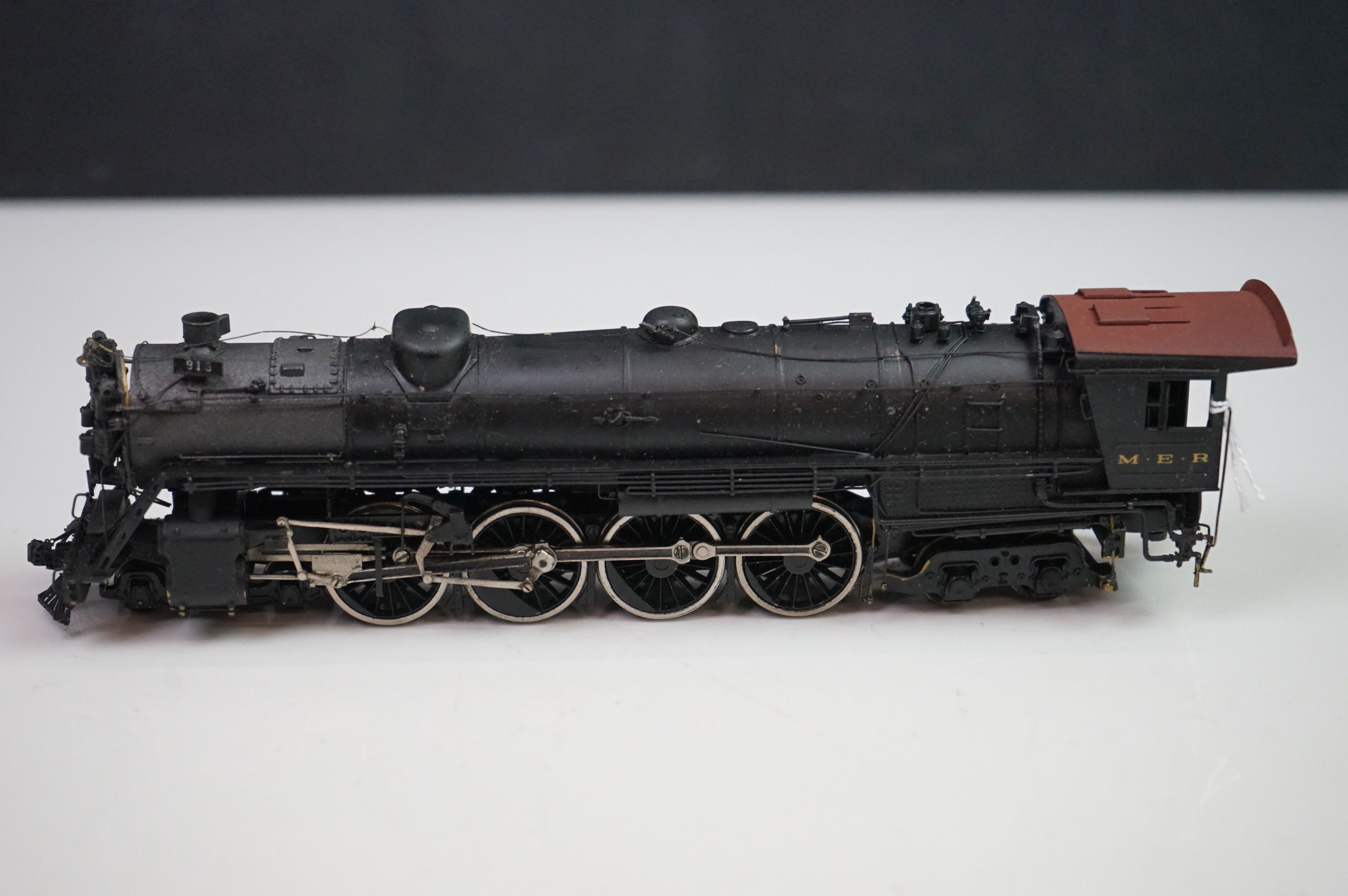 Boxed Westside Models HO gauge Great Northern S-2 4-8-4 brass locomotive & tender made by - Image 3 of 14