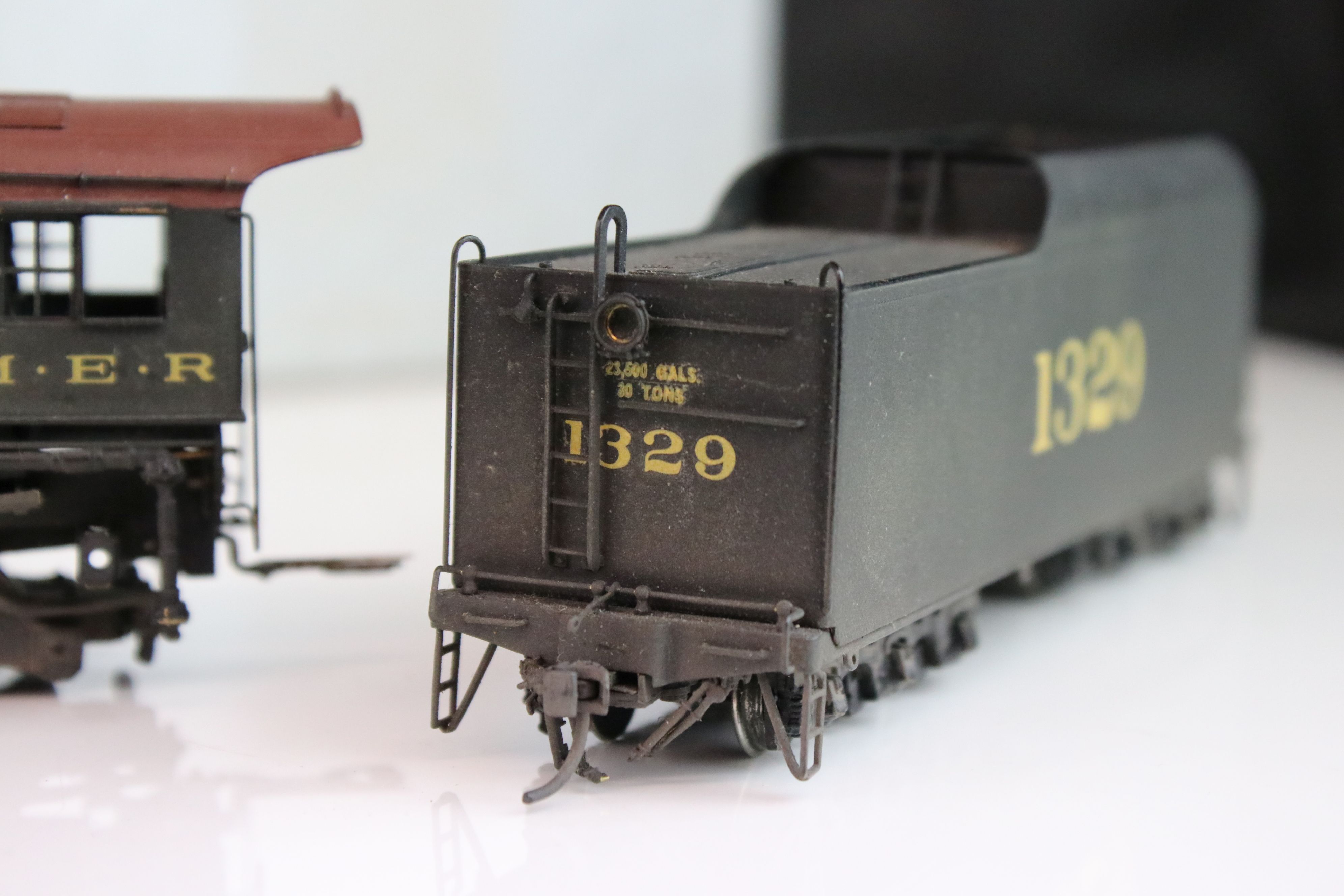 Boxed Daiyoung Models Co HO gauge ST275 Chesapeake & Ohio Railway Class T-1 2-10-4 '1329'brass - Image 12 of 17