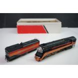 Boxed Westside Models HO gauge KTM Southern Pacific Daylight GS-4 4-8-4 brass locomotive & tender