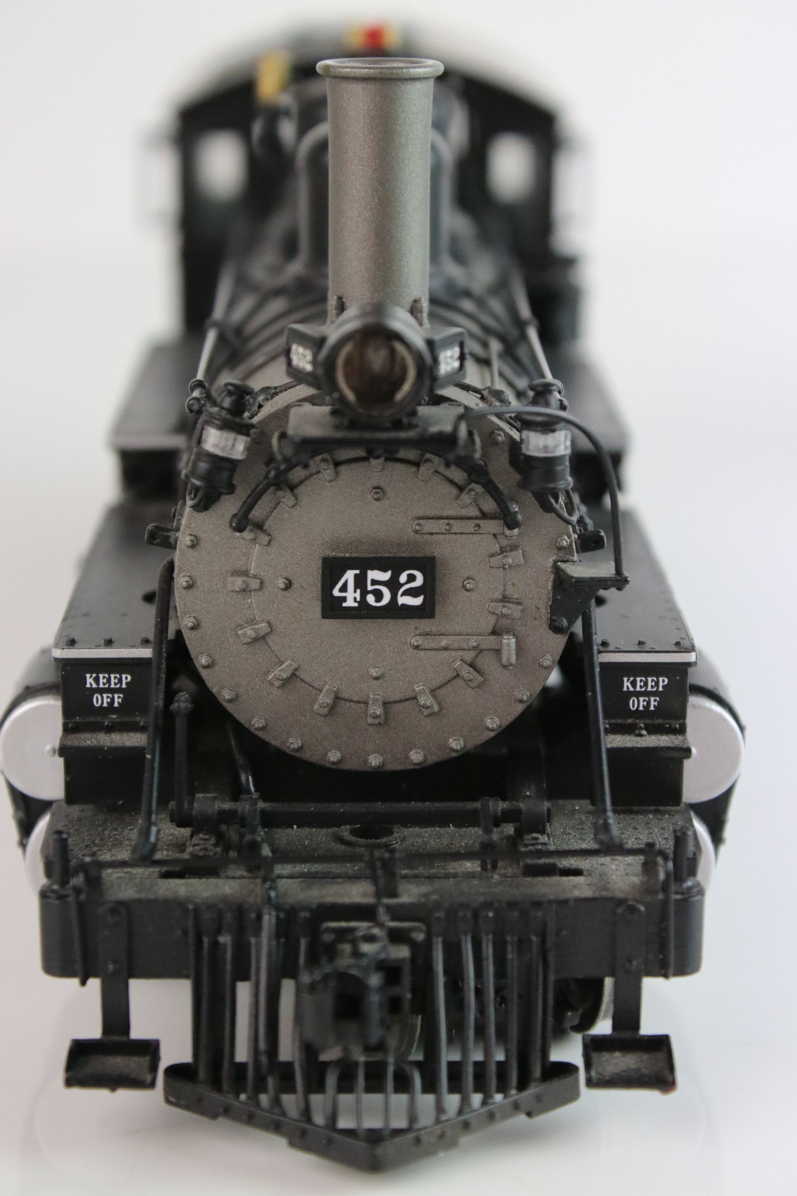 Boxed Mountain Model Imports (Korea) ON3Scale K-27 2-8-2 Factory Painted Road #452 D & RGW - Image 8 of 28