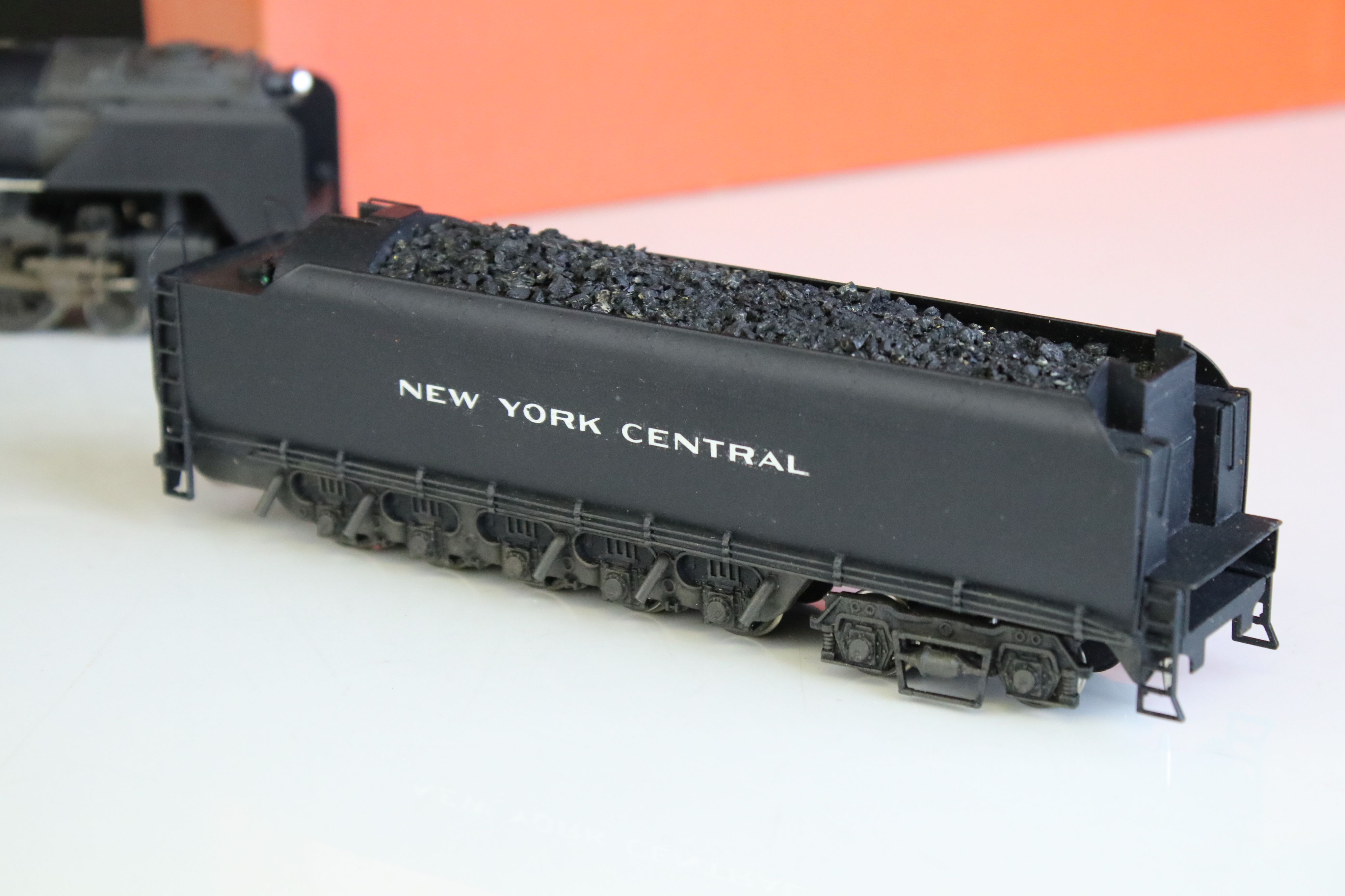 Boxed Nickel Plate Products HO gauge New York Central Niagara 4-8-4 brass locomotive & tender (KMT - Image 8 of 11