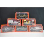 Six boxed & sealed Slot it slot cars to include CA19b Toyota 88C, CA33a Race of a Thousand Years,