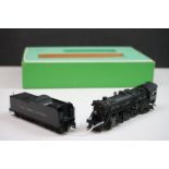 Boxed Overland Models Inc HO gauge 1454 NYC 'H1 0a 2-8-2 #2272 brass locomotive & tender made by