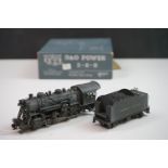 Boxed United Scale Models HO gauge B&O Power 2-8-0 brass locomotive & tender exclusively for Pacific