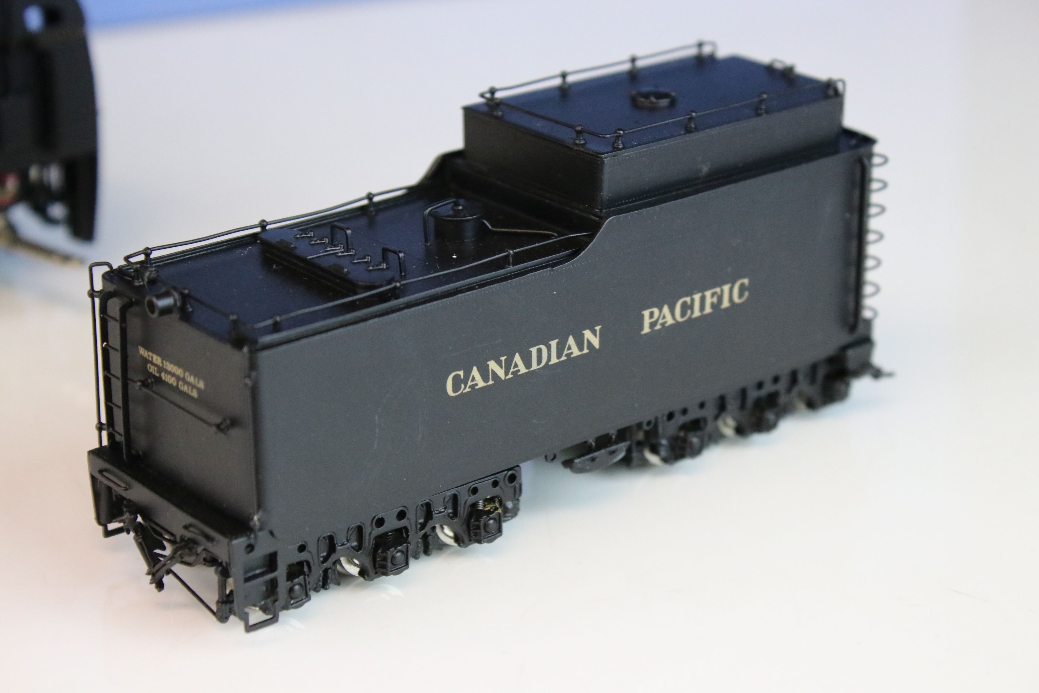 Boxed VH Scale Models HO gauge CPR Canadian Pacific Selkirk 2-10-4 T-1a locomotive & tender, crafted - Image 6 of 11