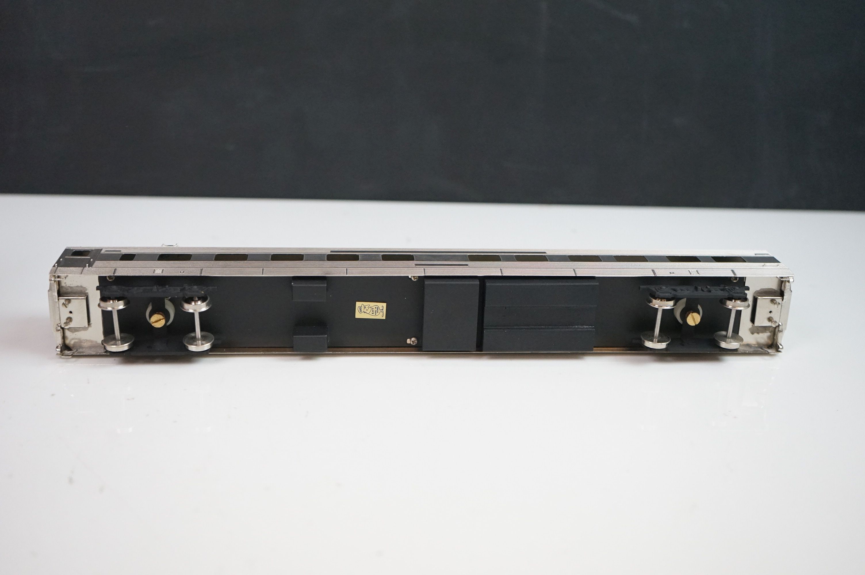 Boxed Nickel Plate HO gauge CZ Pullman Roomette brass rolling stock set made by KMT (Japan), both - Image 5 of 10