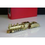 Boxed Westside Model Company HO gauge D&RGW Mikado Class K-27 Compound brass locomotive & tender,