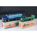 Two boxed Dinky Supertoys diecast models to include 504 Foden 14 Ton Tanker in two tone blue and 513