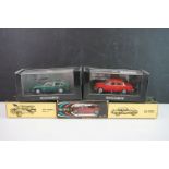 Two boxed 1:43 Pauls Model Art Minichamps & 3 x Palitoys Alfa Romeo diecast models, diecast