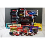 20 x Boxed diecast models to include Maisto 1:24 2002 Subaru Impreza WRX Custom Shop, Sunnyside