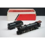 Boxed Westside Models HO gauge Great Northern S-2 4-8-4 brass locomotive & tender made by