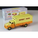 Dinky Supertoys 930 Bedford Pallet Jetka Van with Dinky Toys decals, with 5 x pallet accessories,