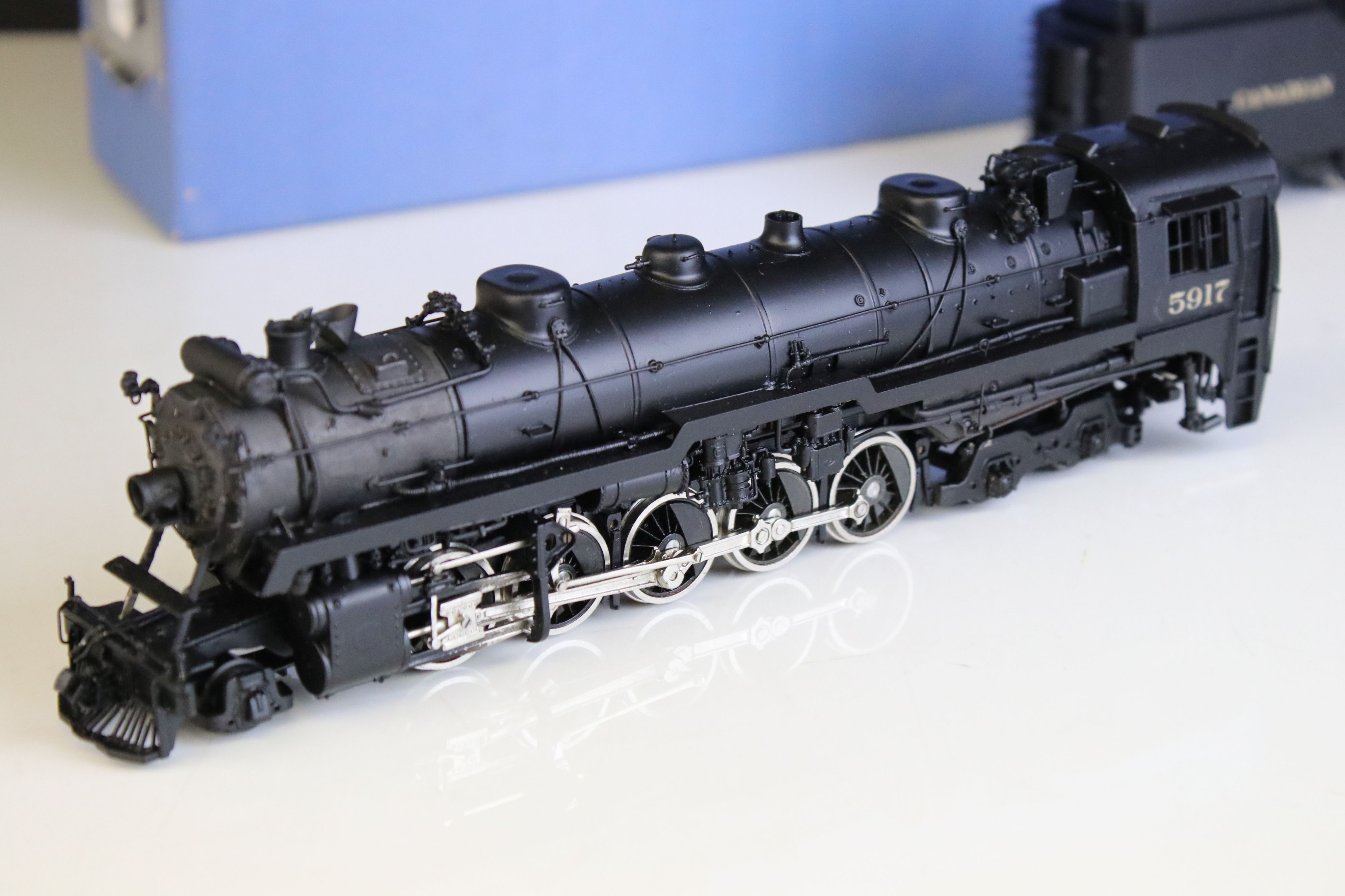 Boxed VH Scale Models HO gauge CPR Canadian Pacific Selkirk 2-10-4 T-1a locomotive & tender, crafted - Image 2 of 11