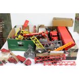 Quantity of diecast and plastic construction and haulage models to include various accessories