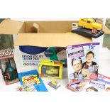 Group of Only Fools & Horses collectables to include boxed Corgi 05201 Super Van III, magazines