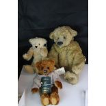 Three Teddy Bear Orphanage bears with certificates, to include Republic of South Africa, Netherlan