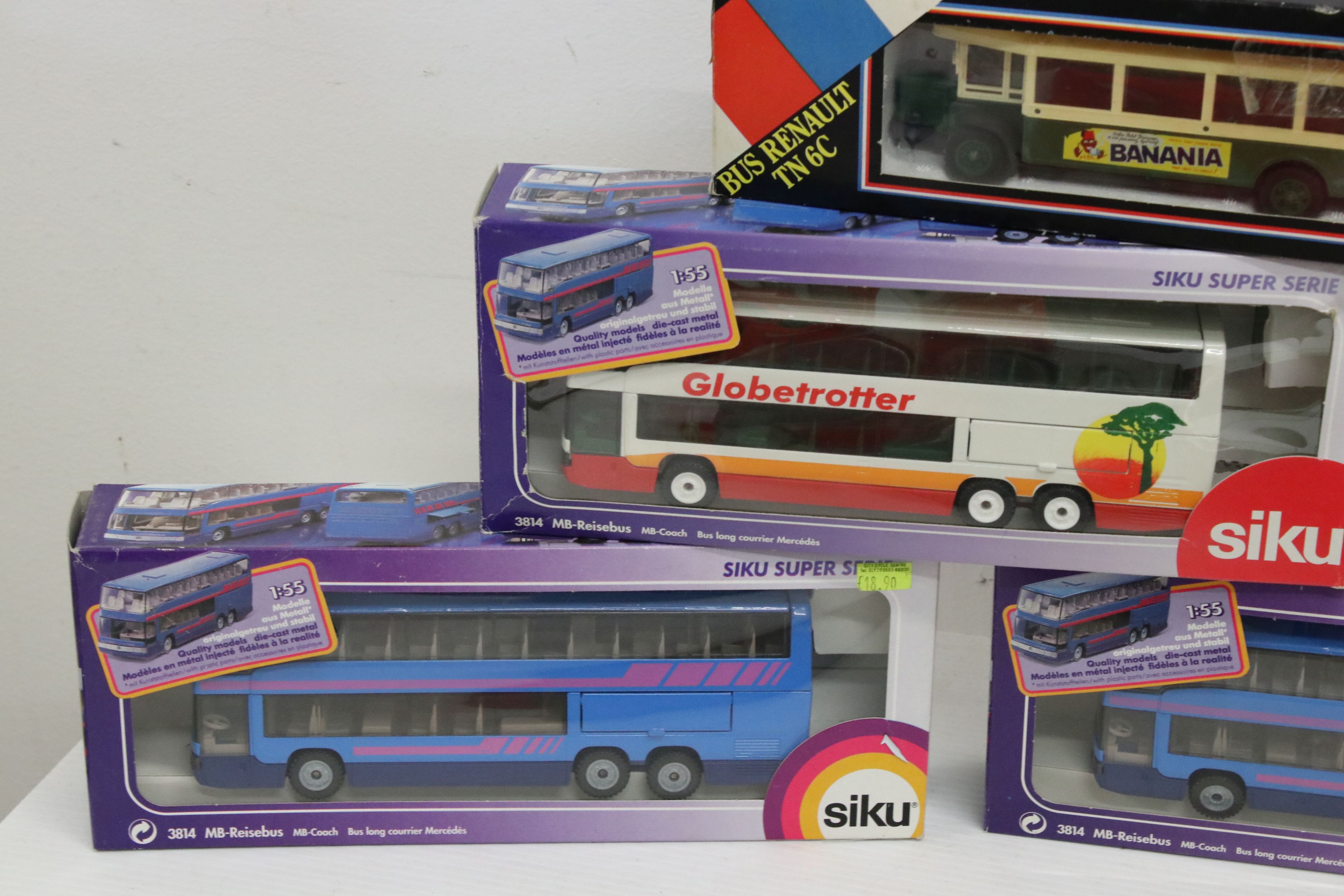 10 x Boxed diecast models to include 4 x Siku featuring 3121 Linienbus and 3 x 3814 MB-Reisebus, 2 x - Image 5 of 6