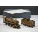 Boxed United Scale Models HO gauge Frisco 2-10-0 brass locomotive and tender by Atlas Industries Inc