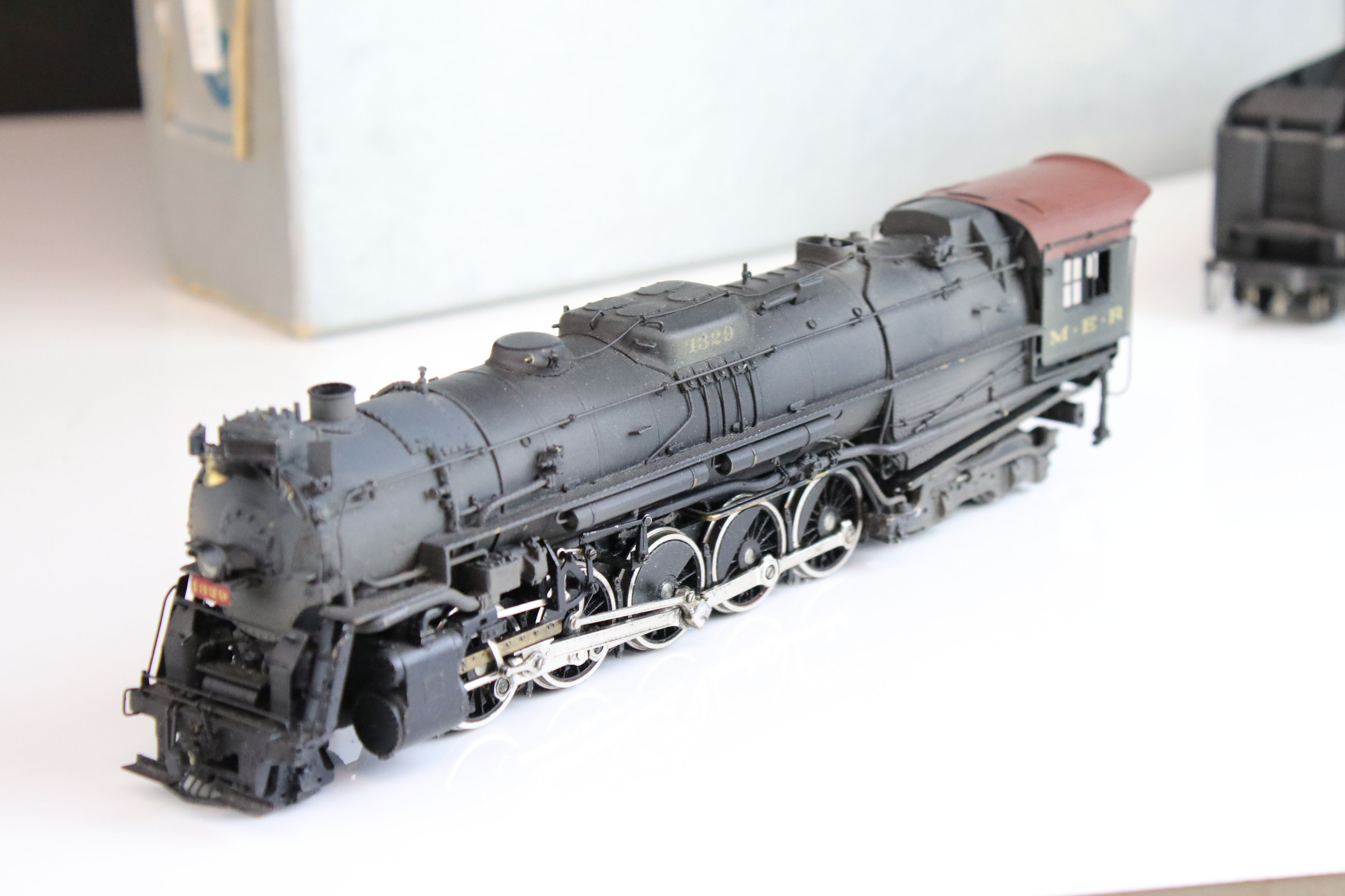 Boxed Daiyoung Models Co HO gauge ST275 Chesapeake & Ohio Railway Class T-1 2-10-4 '1329'brass - Image 2 of 17