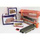 Six boxed OO gauge model railway to include Lima MWG205136 BR locomotive, Hornby BR Operating Mail