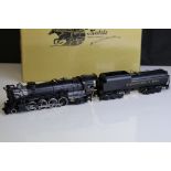 Boxed Iron Horse Models Precision Scale Co HO gauge Cheaspeake & Ohio K-2 2-8-2 locomotive & tender,