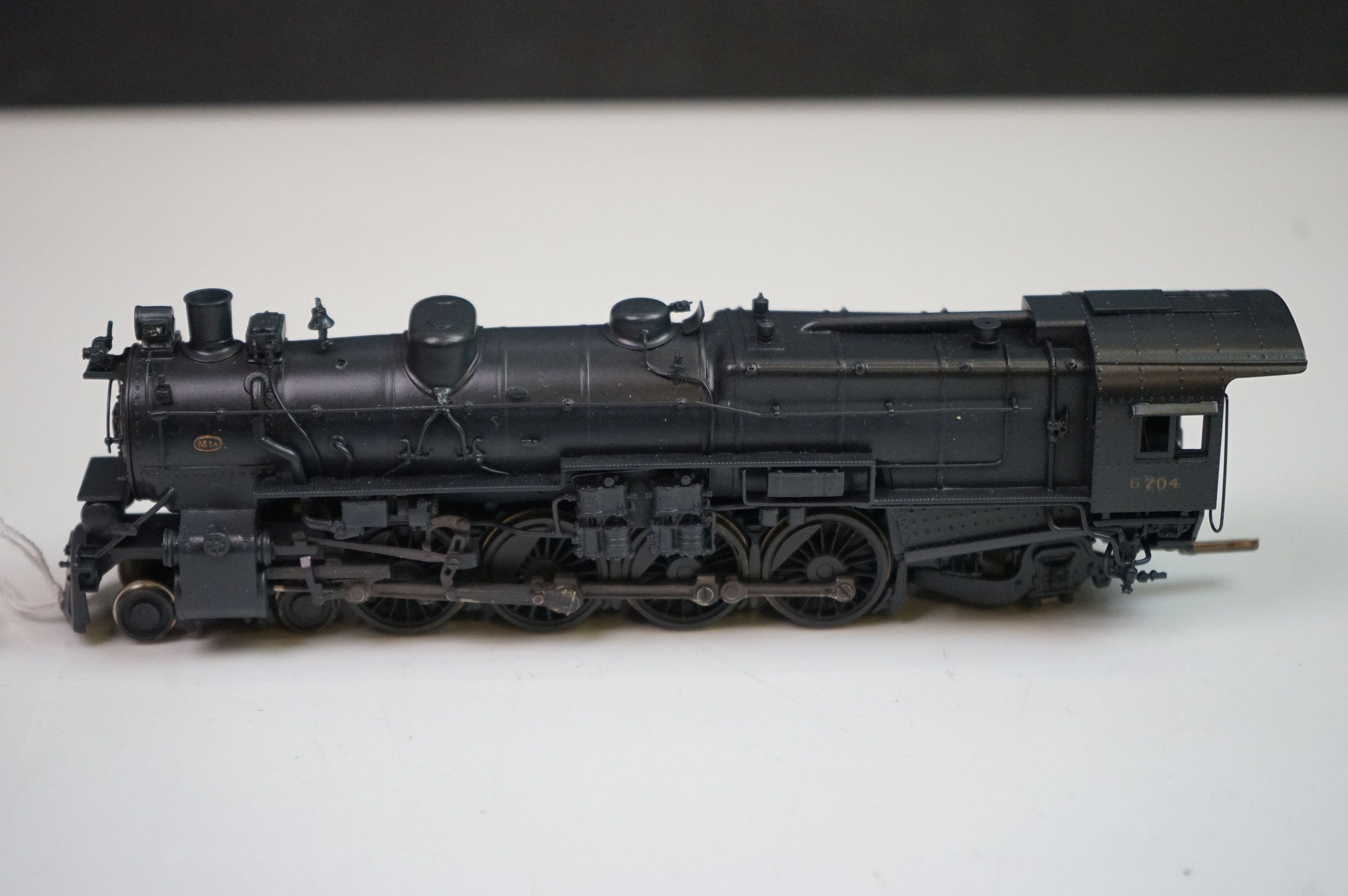 Boxed Westside Models HO gauge Pennsylvania M-1a 4-8-2 brass locomotive & tender made by Katsumi - Image 4 of 13