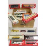 50 + Boxed HO gauge diecast models to include 9 x Wiking, Tomix, 3 x Roco, 2 x Brekina, 2 x Roskopf,