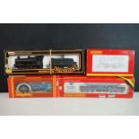 Four boxed OO gauge locomotives to include Hornby BR Class 37 Co-Co Diesel Electric, BR Class 08