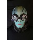 Hellboy Abe Sapien bust/head model, well produced and appear to be made from foam, 24" in height