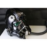 Star Wars - Star Wars TIE Fighter Pilot fibreglass helmet, shows signs of wear